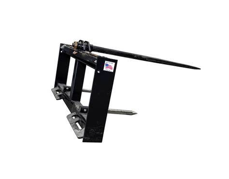 tomahawk skid steer hay spear|tomahawk hay spear frame.